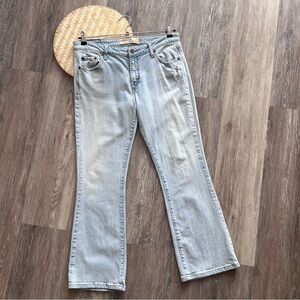Vintage‎ Y2K Levi’s light wash low rise boot cut jeans